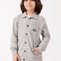 One Friday Boys Grey Regular Fit Over Shirt-picture-25