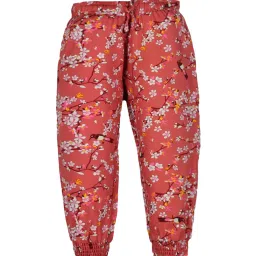 Plum Tree Kids Green & Orange Printed  Joggers (Pack of 2) image 2