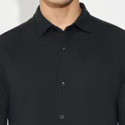 Peregrine By Pantaloons Black Slim Fit Shirt image 5
