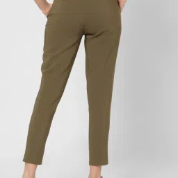 Vero Moda Olive Mid Rise Pants image 2