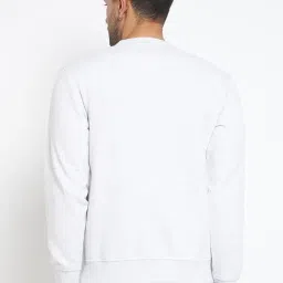 Duke Light Grey Melange Regular Fit Sweatshirt image 2