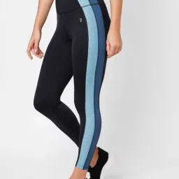 Bodd Active Black Regular Fit Printed Tights image 3