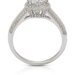 Anayra 92.5 Sterling Silver Sparkling Ring for Women image 5