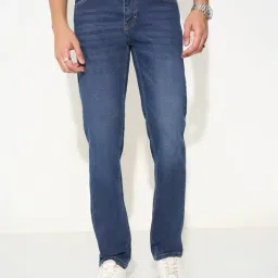 Sf Jeans By Pantaloons Blue Straight Fit Jeans-picture-12