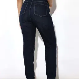 Only Blue Cotton Solid Jeans image 2
