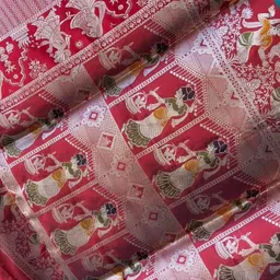 CANIZZARO Ethnic Motifs Zari Silk Blend Banarasi Saree image 2