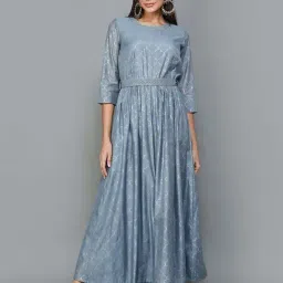 Melange by Lifestyle Blue Printed Jumpsuit-picture-29
