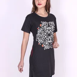 Linoges Women Printed Pockets 1 T-shirt image 2