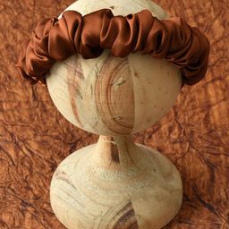 FUNKRAFTS Girls Brown Satin Silk Hairband-picture-23