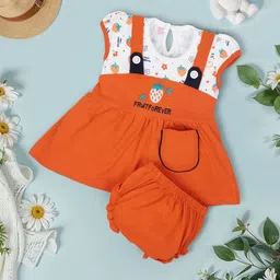 FEBVIBE Print Fit & Flare Dress image 1