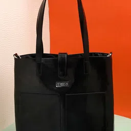 STREET 9 Black Solid Handheld Bag-picture-28