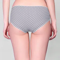 Spiaty Printed Mid Rise Briefs GP111_GR image 2