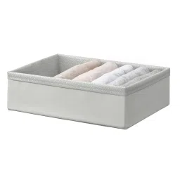 ikea baxna Organiser, grey/white, 26x34x10 cm image 2