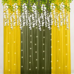Special You  Green & Yellow Wisteria Festive Decor-picture-17