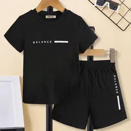 INCLUD Boys Printed Short Sleeves T-shirt With Shorts-picture-49