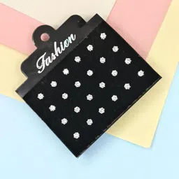 Honbon Women Silver Earrings image 5