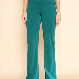 COLOR CAPITAL Women Solid Ankle Length Flared Tights image 2