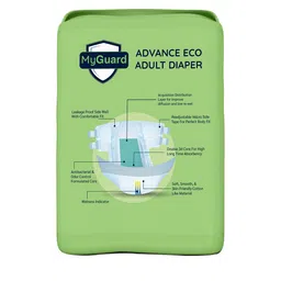 Myguard Set Of 3 Advance Eco Adult Diapers - XL - 10Pcs Each image 3