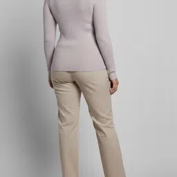 DELAN Women Ribbed Woollen Pullover image 2