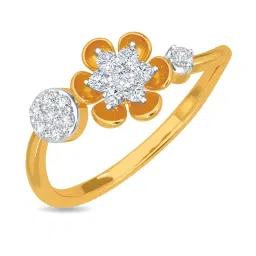 Kisna Diamond & Gold Jewellery Sagee 14k (585) Diamond & Gold Ring For Women image 1