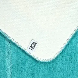 Saral Home Mint Microfibre Runner Pack of 1 40x120 cm image 4