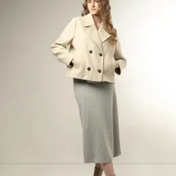 Vero Moda Beige Polyester Relaxed Fit Jackets image 1