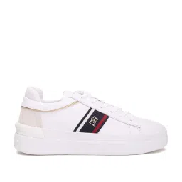 Tommy Hilfiger Women's White Casual Sneakers image 1