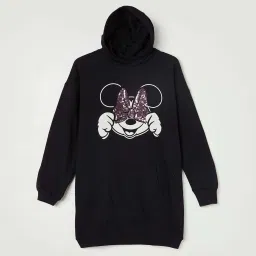 Fame Forever by Lifestyle Kids Black Cotton Sequence Full Sleeves Sweatshirt image 1