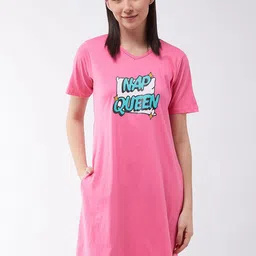 Miss Chase Pink T-shirt Dress-picture-32