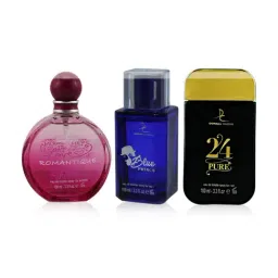 Dorall Collection Romantique, Blue Prince & 24 Pure EDT - Pack of 3-image-40
