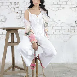 RAREISM Women Tailored High-Rise Trousers-image-59