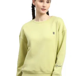 Rock.it Lime Green Regular Fit Sweatshirt image 1