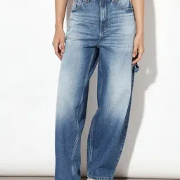 Only Blue Solid Jeans-image-78