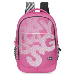 Skybags Klan Plus 02 Pink Polyester Printed Backpack - 32 Ltrs image 1