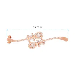 Bhima Jewels 925 Sterling Silver Rose Gold Bracelet for Women image 5