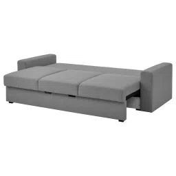 ikea bårslöv 3-seat sofa-bed, Tibbleby beige/grey image 3