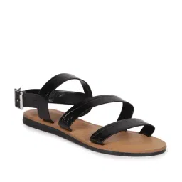 Forever 21 Women's Black Back Strap Sandals-image-86
