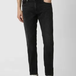 Peter England Black Regular Fit Jeans image 1