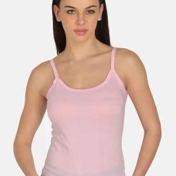Mod & Shy Pink Cotton Camisole-picture-11