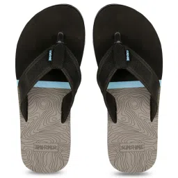 Sunshine by Bata Men's OASIS Black Flip Flops image 1