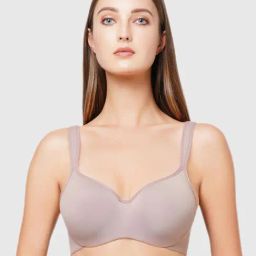 Soie Grey Padded Bra-picture-11