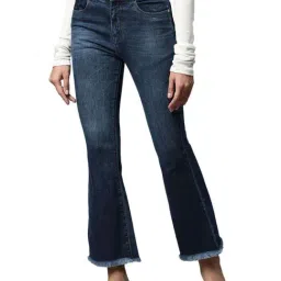 Global Republic Blue Mid Rise Jeans-image-19