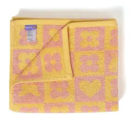 MiArcus Sweet Spring Mustard Cotton 410 GSM Baby Towel image 1