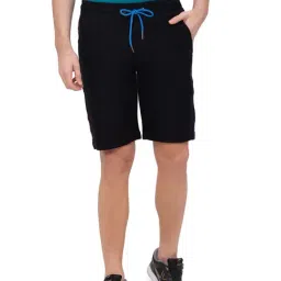 Being Human Regular Fit Black Shorts-picture-20