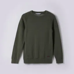 Fame Forever by Lifestyle Boys Olive Cotton Sweater-picture-34