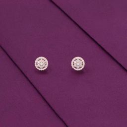 Kai Jewel Sterling Silver Eternal Blossom Zircon Casual Stud Rose Gold Earrings for Women-picture-30