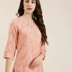 showoffff SHOWOFF Multicolor Cotton Printed Kurta image 1