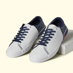 Ajile by Pantaloons Men's White Casual Sneakers image 1