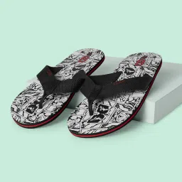 Ajile by Pantaloons Men's Black Flip Flops image 1