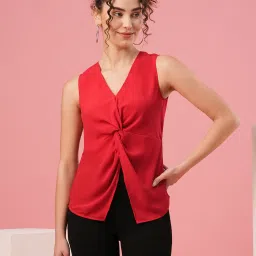 Globus Red Regular Fit Top image 1